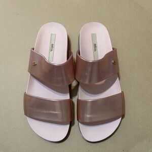 Melissa Women's Pink Slide Sandals